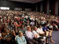 Palestra de Joaquim Barbosa reuniu cerca de três mil pessoas na Volvo Ocean Race